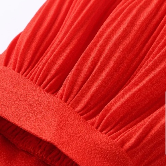 Sexy Red Casual Long Sleeve Brand New Top🆕️ - Picture 6 of 7